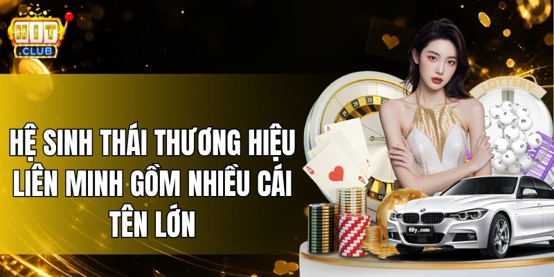 Hệ sinh thái thương hiệu liên minh gồm nhiều cái tên lớn