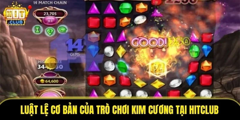Luật lệ cơ bản của trò chơi Kim cương tại Hitclub