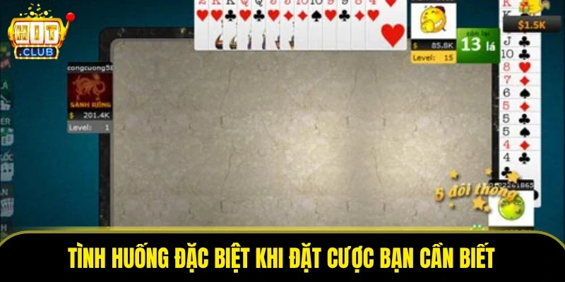 Tình huống đặc biệt khi đặt cược bạn cần biết